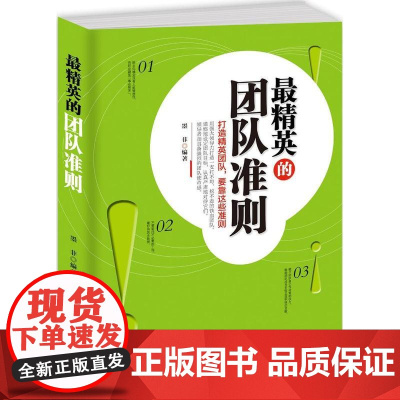 最精英的团队准则 正版书籍