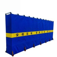 鑫睿辉 铝合金帆布隔离围栏 RS-W004 高2.2米 米