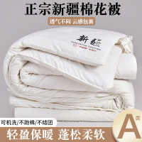 纯棉A类新疆棉花被子加厚冬被春秋被全棉被芯学生宿舍被褥棉花被