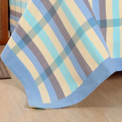 家柏饰(CORATED)夏季全棉老粗布凉席三件套全棉空调折叠席加厚加密双人床单1.51.8