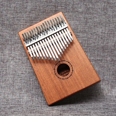 美德威MIDWAY17音卡林巴拇指琴便携卡林巴琴桃花芯木17键非洲手指琴Kalimba