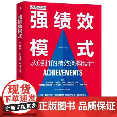 强绩效模式 从0到1的绩效架构设计 愿景驱动 绩效设计
