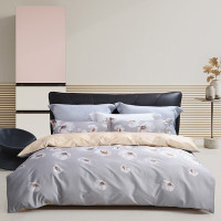 水星家纺 亲肤全棉抗菌四件套 DH花意悠扬 适用1.5米/套