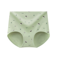 7A高腰收腹内裤 纯棉提臀女士三角裤 印花纯棉内裤女