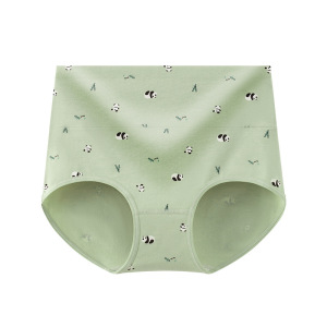 7A高腰收腹内裤 纯棉提臀女士三角裤 印花纯棉内裤女