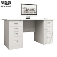 赛颐盛钢制办公桌八抽1600*600*740mm张