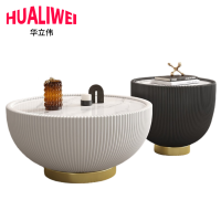 华立伟茶几岩板茶几73cm套