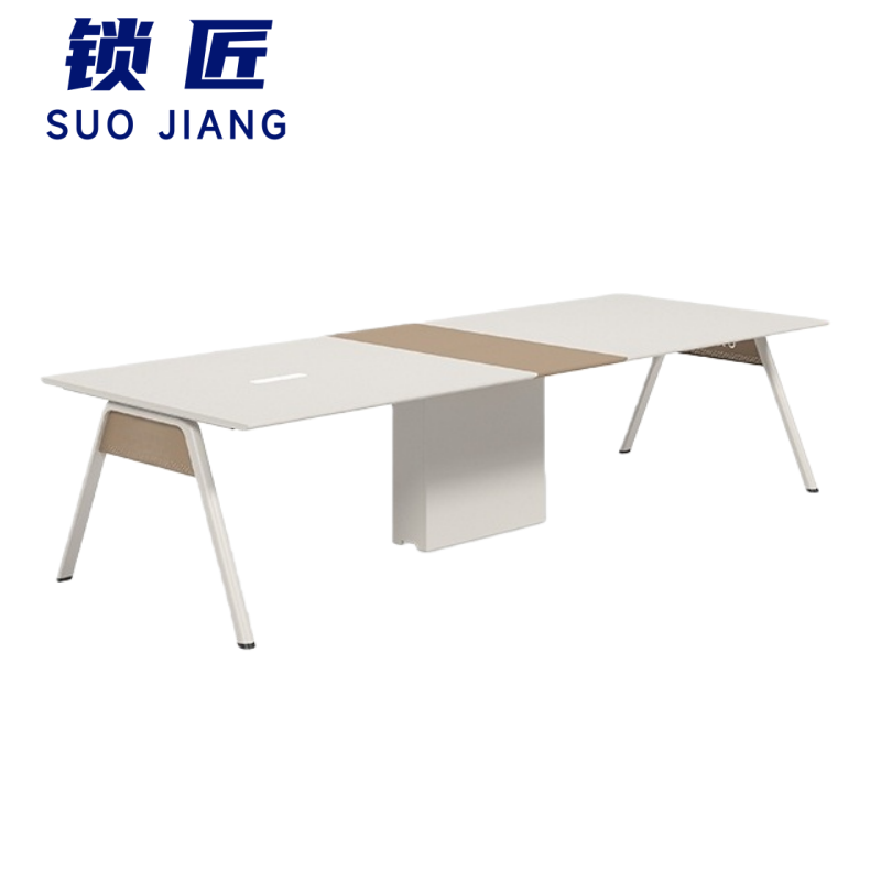 锁匠简易会议桌2.4米张