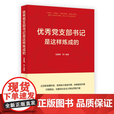 优秀党支部书记是这样炼成的 马彦涛 著 政治