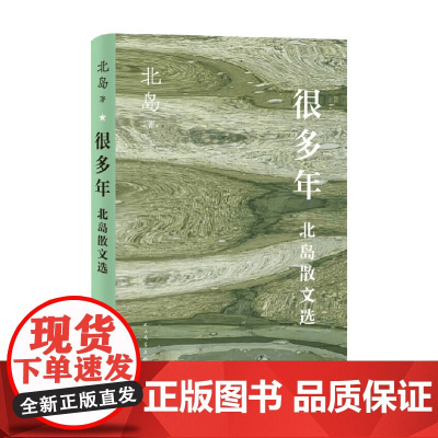 很多年 北岛散文选 北岛 著 散文