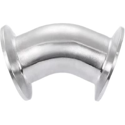 盛京联硕304不锈钢45度快装弯头Φ89卡盘106个