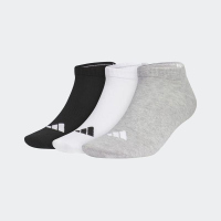 ADIDAS阿迪达斯袜子运动休闲男女短袜三双装JC9266 C