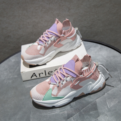 飞织椰子鞋女2021夏季韩版学生ins运动鞋女休闲透气跑步板鞋子