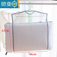 敬平晒枕头器网袋抱枕晾晒网晾衣架子防风枕头晾晒架晒枕夹阳台室外 L51-卄--款+[2个]卄单网亅晒衣篮