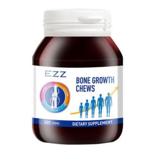 EZZ(EZZ)赖氨酸成长丸120粒/瓶装 儿童青少年骨乐成长素钙镁锌片维生素D3/K2 澳洲原装进口 膳食营养补充剂