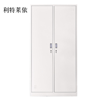 利特莱依加厚二门钢制更衣柜员工柜铁皮职工储物柜带锁存包柜鞋柜