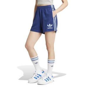 复古潮流女款运动休闲潮牌宽松可调复古蓝运动短裤