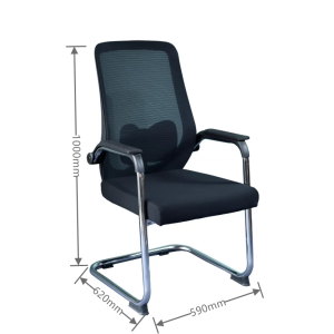 墨之麟弓形椅590*620*1000mm/把