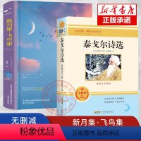 [正版]2册无删减版 新月集飞鸟集泰戈尔诗集精装锁线原著郑振铎译中文版世界文学名著青少年阅读经典书籍感动亿万读者的心灵