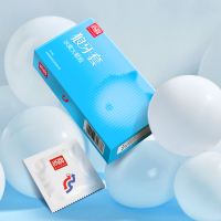 尚牌冰爽大颗粒10只装情趣狼牙套薄荷味冰感刺激避孕套夫妻房事凉感安全套凸点型计生用品保险套