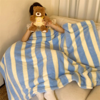 韩系摇粒绒毛毯秋冬加厚沙发毯办公室午睡毯披肩毯空调毯毯子