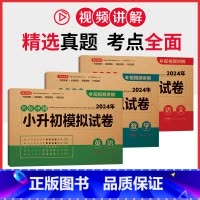 语数英 小学升初中 [正版]小升初真题卷必刷题语文人教版小学毕业升学总复习资料专项练习册名校真题卷模拟数学英语试卷测试卷