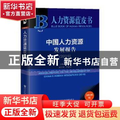 正版 中国人力资源发展报告:2019:2019 余兴安 社会科学文献出版