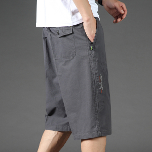 渔人船长男士运动休闲短裤轻薄透气中裤七分裤