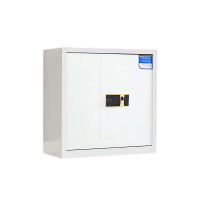 DXBG保密柜财务档案柜文件柜办公室资料储物柜保险柜矮柜白色-指纹密码锁