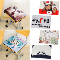 美帮汇加厚学生坐垫教室凳子椅子垫屁股垫秋冬保暖防滑可拆洗可来图定制