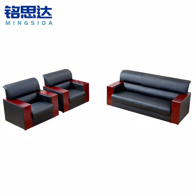 铭思达办公室沙发组合1+1+3套