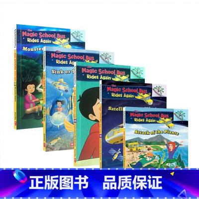 [正版]英文原版绘本THE MAGIC SCHOOL BUS RIDES AGAIN Branches 学乐大树神奇校车