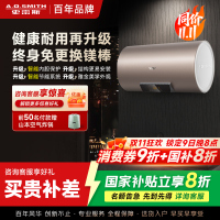 史密斯60升电热水器 国家补贴 专利免更换镁棒 金圭内胆 短款 速热节能 CEWH-60ED3B 一级能效