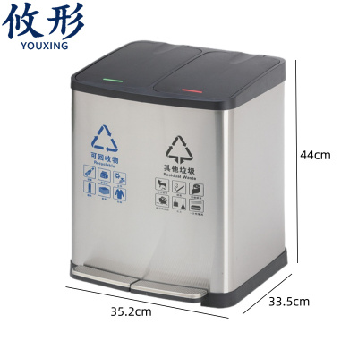 攸形垃圾桶二分类