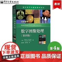 数字图像处理 第四版4版 冈萨雷斯 中文版 电子工业出版社 大学数字图像处理入门教材Digital Image Proc