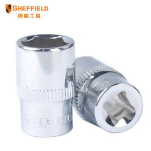 钢盾(SHEFFIELD) S010105 6.3mm系列公制6角标准套筒5mm[家用]