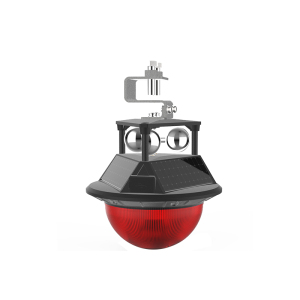 晫安联 ZX3002A DC3.7V 2W IP66 0.5Hz LED 太阳能防外破警示灯 ( 计价单位:盏 )红色