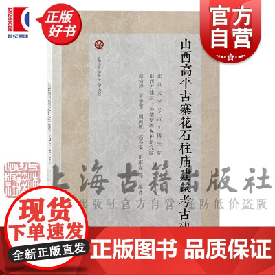 山西高平古寨花石柱庙建筑考古研究 北京大学考古学丛书 北京大学考古文博学院山西古建筑与彩塑壁画保护研究院等编上海古籍出版