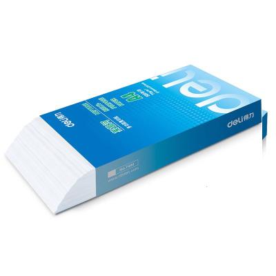 得力（deli）莱茵河A4纸打印复印纸500张/包A470克/80g办公用品打印复印纸学生文具稿莱茵河70g/5包/箱