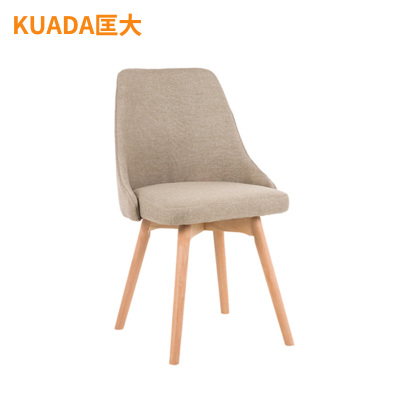 匡大 办公休闲椅商务洽谈椅时尚高脚椅榉木脚