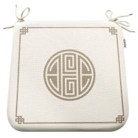 美帮汇新中式餐桌椅垫四季家用实木椅子垫套罩记忆棉坐垫防滑座垫餐椅垫