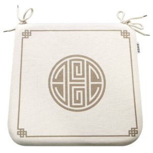 美帮汇新中式餐桌椅垫四季家用实木椅子垫套罩记忆棉坐垫防滑座垫餐椅垫