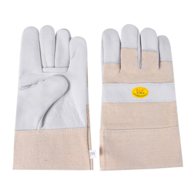 盾之源 半皮手套一层皮 副