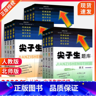 [学霸选择~4本]语数英物:人教版 八年级上 [正版]2023尖子生题库北师大版数学语文英语物理化学七八九年级上