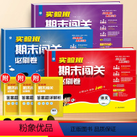语文+数学[人教版]+英语[人教PEP](3本) 三年级下 [正版]2024新版实验班期末闯关必刷卷一二三四五六年级上下