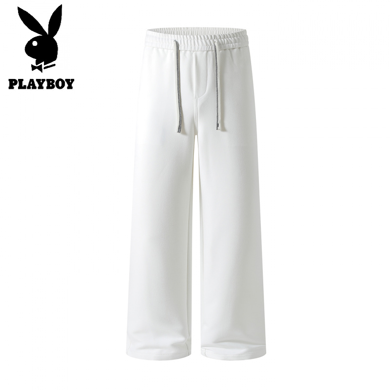 花花公子新款高品质2025秋季新款牛仔裤男款原色不色直筒美式休闲阔腿裤宽松长裤男