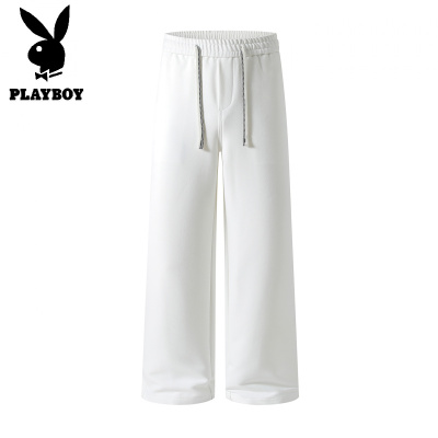 花花公子新款高品质2025秋季新款牛仔裤男款原色不色直筒美式休闲阔腿裤宽松长裤男