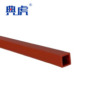 典虎 橡胶方管 红色壁厚2.0 19*19mm 米