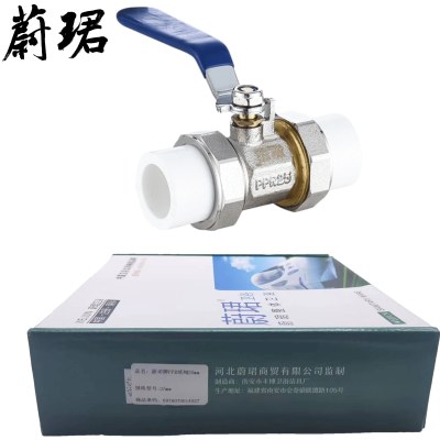 蔚珺牌PPR球阀25mm个