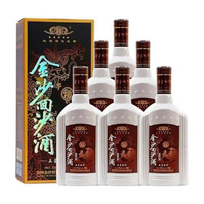 金沙回沙老五星51度500Ml*6瓶原箱 2021年老款 礼赠佳品